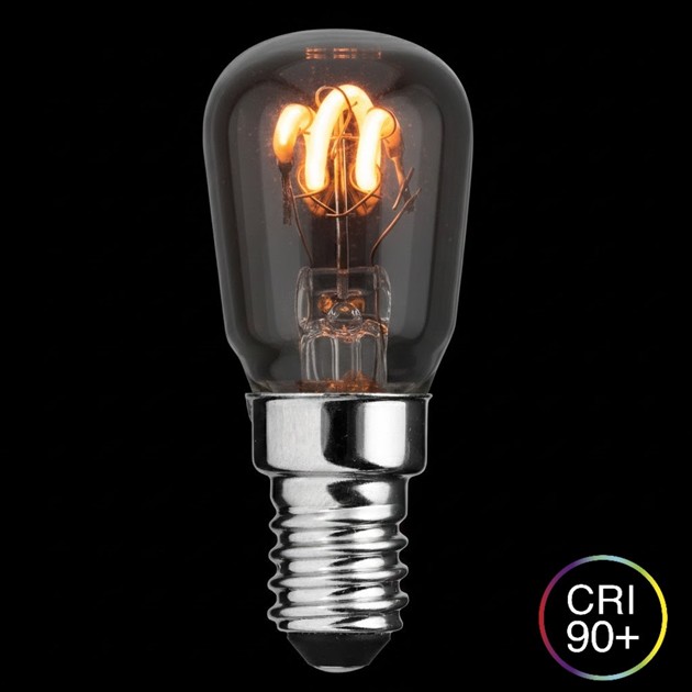 UNI-FLEX päron klar E14 2W 2200K dimbar